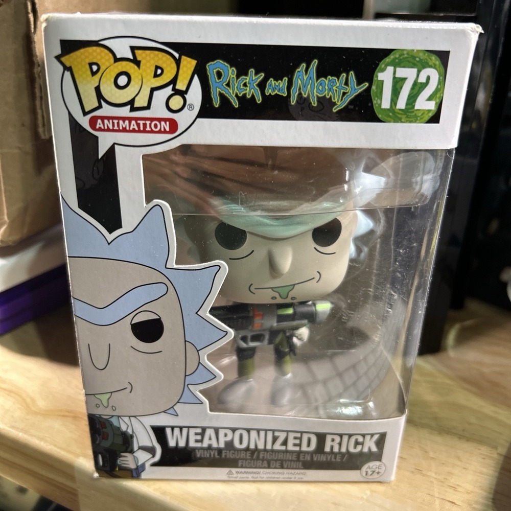 Funko Pop! Vinyl:  Rick and Morty - Weaponized Rick #172